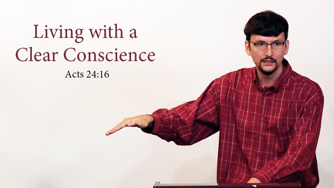 Living With a Clear Conscience – James Jennings
