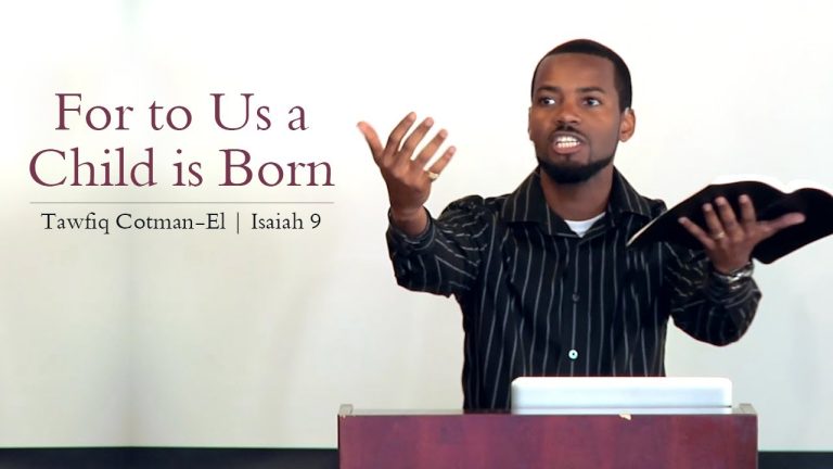 For to Us a Child is Born – Tawfiq Cotman-El