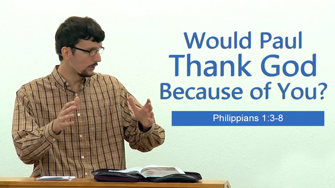 Would Paul Thank God Because of You? – James Jennings