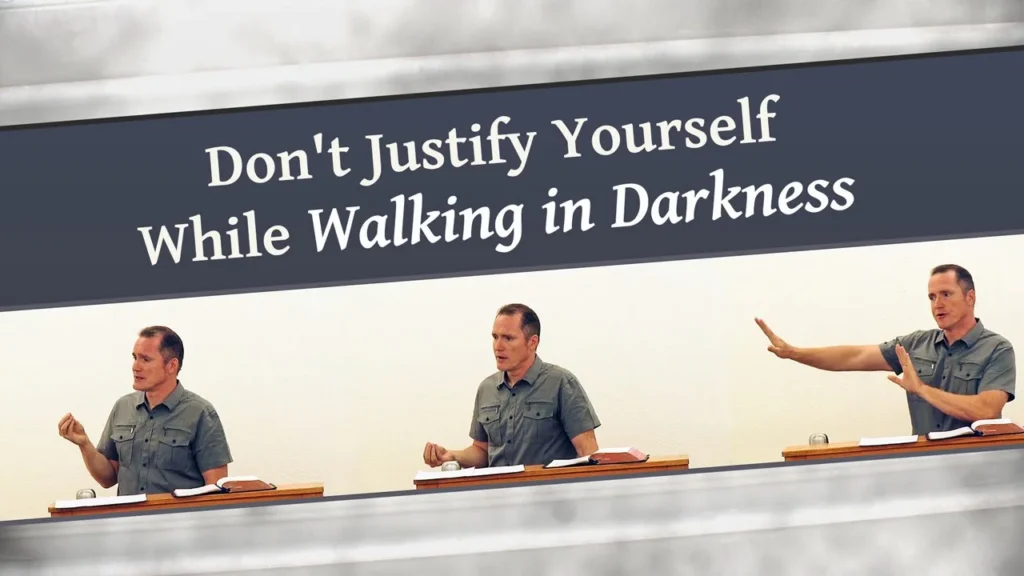 Don’t Justify Yourself While Walking in Darkness – Tim Conway Video Thumbnail