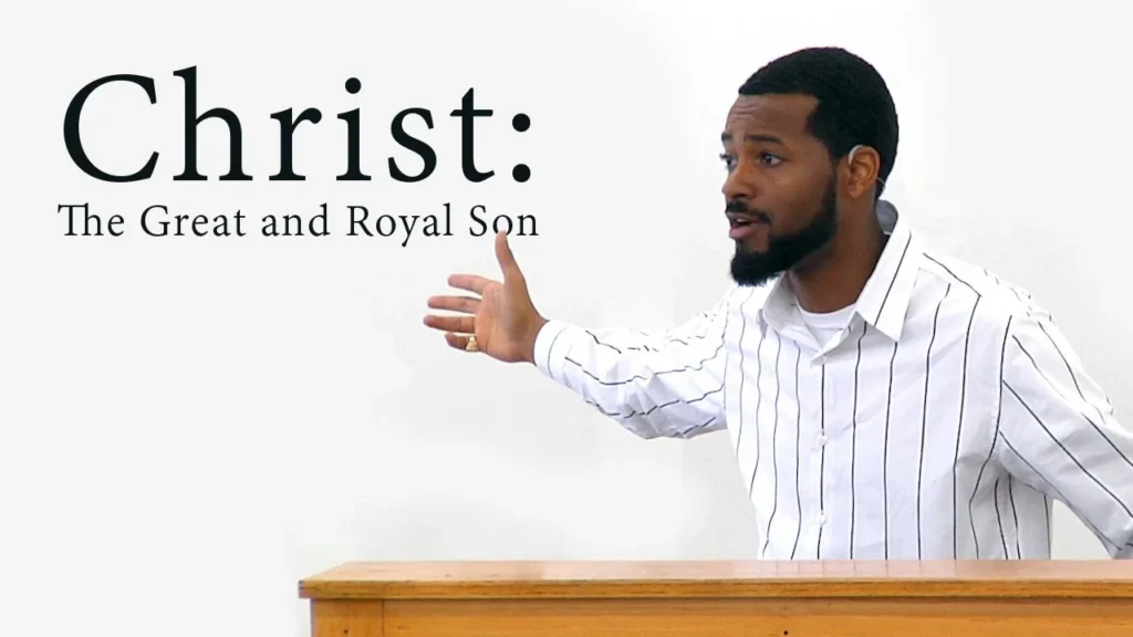 Christ: The Great and Royal Son – Tawfiq Cotman-El Video Thumbnail