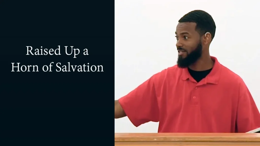 Raised Up a Horn of Salvation – Tawfiq Cotman-El Video Thumbnail
