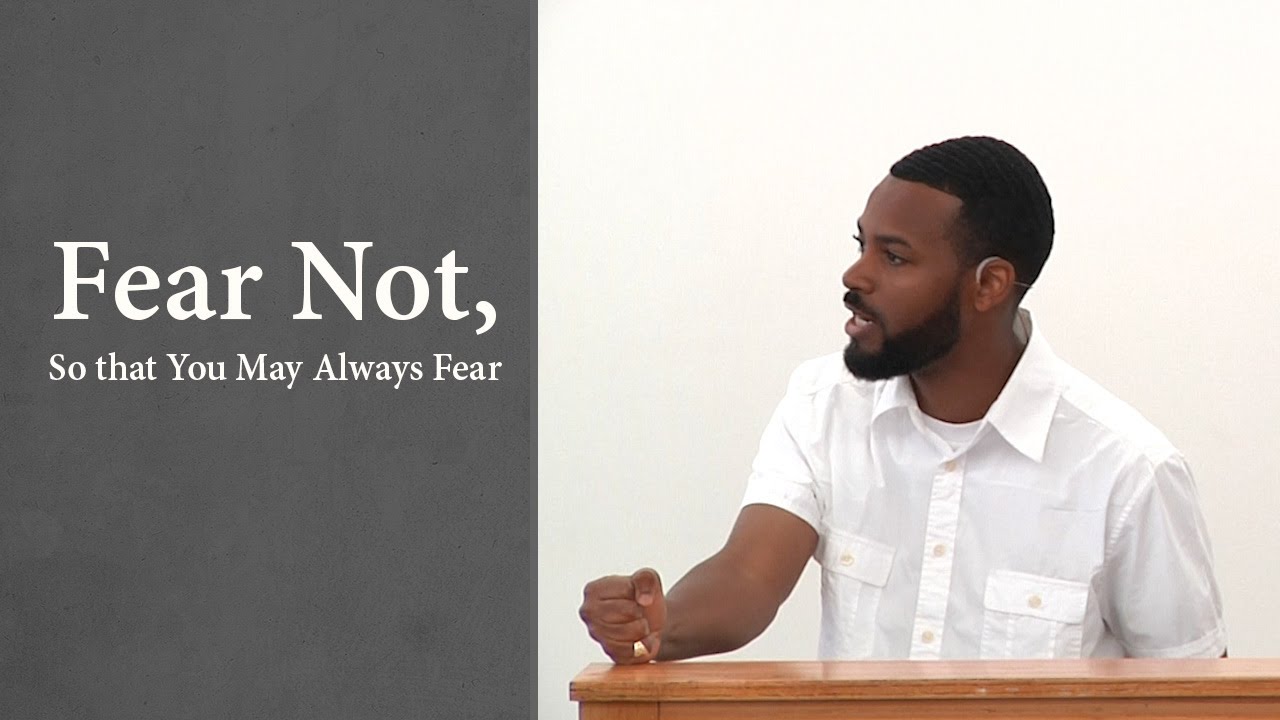 Fear Not, So that You May Always Fear – Tawfiq Cotman-El
