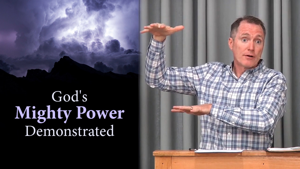 God’s Mighty Power Demonstrated | Ephesians 1:19-20 | Tim Conway