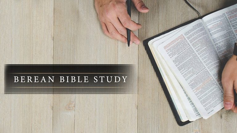 Berean Bible Study – Deny Yourself?