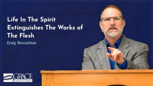 Life In The Spirit Extinguishes The Works of The Flesh