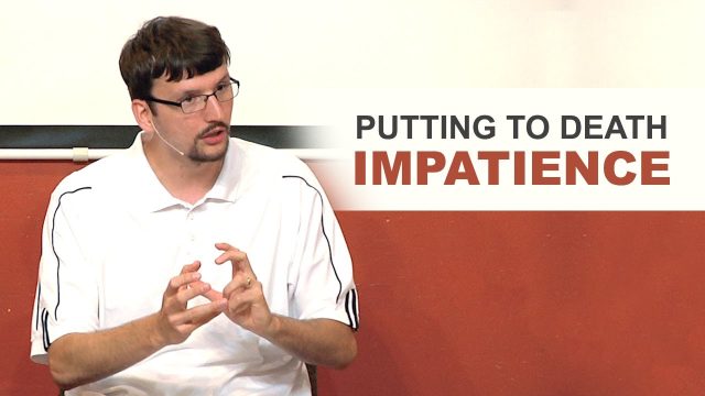 Putting to Death Impatience – James Jennings